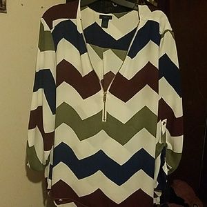 Chevron blouse